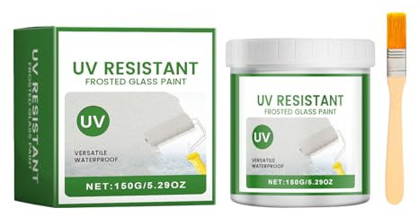 zwxqe Frostad glasfärg, UV-resistent glasfärg