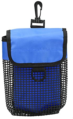 YUKOFE BORSA PER IMMERSIONE BORSA IN RETE ULTRALEGGERA RESISTENTE ALL'USURA CON FIBBIA PER SUBACQUEI (Blue)