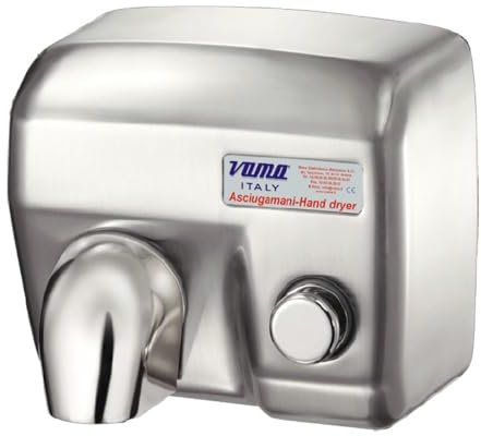 Medial Asciugamani Elettrico Inox Satinato Hamet