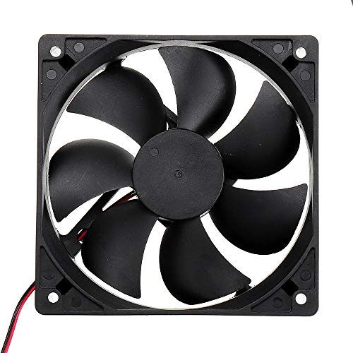 SGerste 12V DC Fan 12025 Cooling Fan 12CM Ultra-quiet Fan