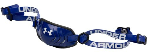 Under Armour Unisex, Teenager UA20660 Spotlight Kinnriemen Jugend, Royal/Weiß, Youth-One Size