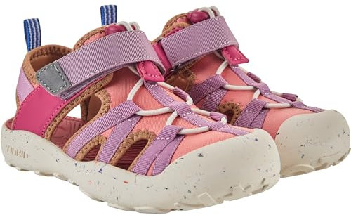 Finkid Salama Pink - Luftige robuste Kinder Outdoor Sandale, Größe EU 31 - Farbe Raspberry - Terracotta