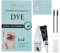 Eye Brow Tint Kit - 38g Black Eyebrow & Eyelash Dyeing Set - Semi-Permanent, Lasts 4-6 Weeks - DIY & Salon/Home Use