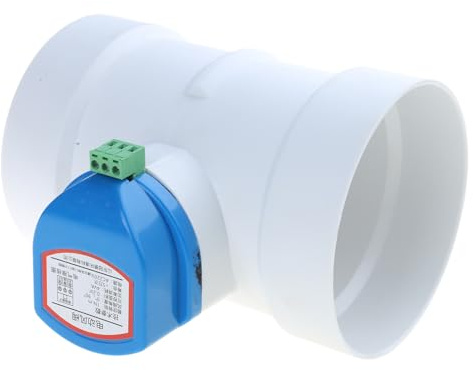 Portable Sturdy ABS Pipe Ventilation Control Valves Easy Installion and Disassemble 4MM Wall Household Accessory Easy Disassembly Valves