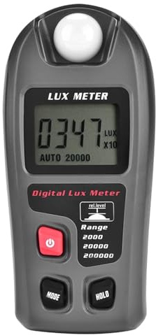 Ljusmätare, Digital Luxmeter MT-30 LCD-display Ljusmätare Miljötest Illuminometer