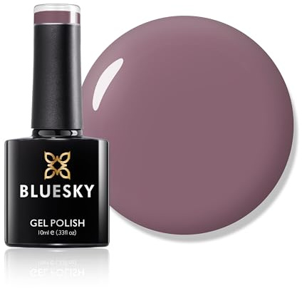 Bluesky Gel Nail Polish, Hot Chocolate CS26, Light Brown, Long Lasting, Chip Resistant, 10 ml (Requires Drying Under UV LED Lamp)