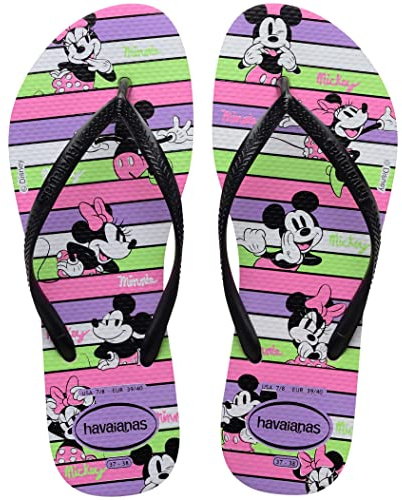 Havaianas Slim Disney Women FlipFlop Prisma Purple 5.5/6 UK