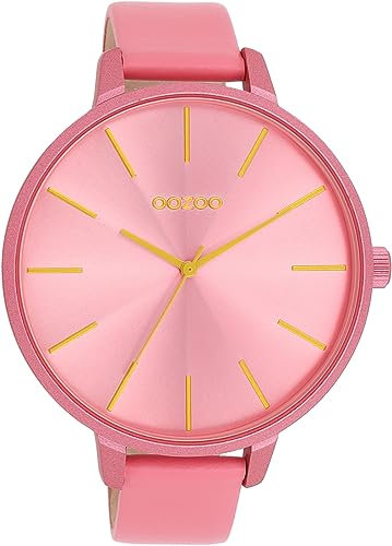 Oozoo Timepieces Damen Uhr | Armbanduhr Damen mit Lederarmband | Hochwertige Uhr für Frauen | Edle Analog Damenuhr in rund C11250