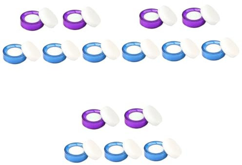 NUOBESTY 15 Stk Geld Zählende Wasserbox Bankgeld Bankbedarf Zubehör Fingerdämpfer Fingerwerkzeug Fingerbefeuchter Zum Geldzählen Schwamm Befeuchten Luftbefeuchter Büro