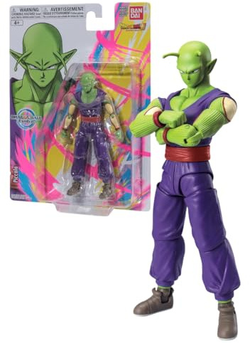 DRAGON BALL Evolve Piccolo Action Figure - 12.5cm Super Anime Toy - Bandai Collectible Action Figure - Anime Gifts for Fans