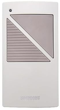 Boîtier Émetteur Vide V1 Bubendorff B230000 – Télécommande Compatible Volet Roulant – Support Mural Inclus – Remplacement Coque – Compatible TRADI ID, Mono ID, Bloc ID (2000-2007)