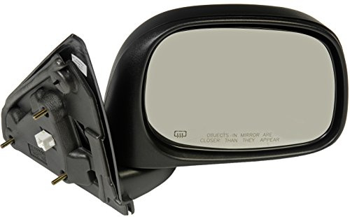 Dorman 955-1376 Passenger Side Power Door Mirror - Heated / Folding Compatible with Select Dodge Models, Black