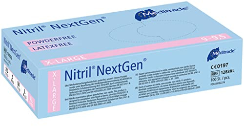Nitrile® NextGen® Examination glove in pure Nitrile blue powderfree X-Small (55)