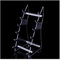 1 Stück Sechs Schichten Hochleistungs-Acrylmesser-Messeständer, Taschenmesser Schrankhalter, Jagd Survival Knife Rack