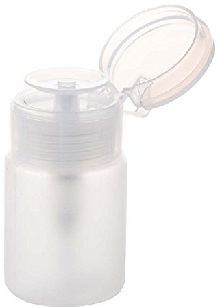 SameeHome 70ml Nail Art Maquillaje Polaco Plástico Botella Dispensador Removedor