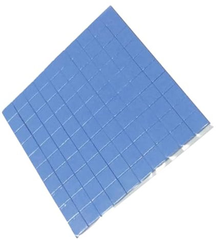 jojofuny 100piezas Almohadilla Térmica Multiusos Aislante No Conductora Refrigeración para Pc