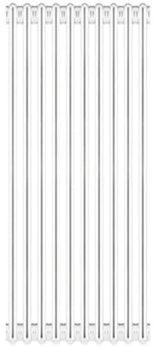 Radiatore tubolare in acciaio 3 colonne scomponibile 1800 4 elementi