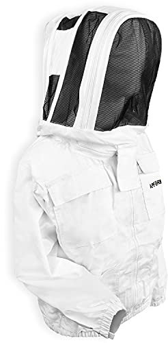 APIFORMES Englische - Schutzjacke mit Stehhaube L