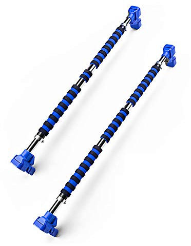 AFYH Klimmzugstange, Horizontale Leiste an der Tür 3mm Klimmzüge, Innentürrahmenwand Einzel- und Doppelpfosten, Keine verdickte Baumwolle mit hoher Dichte, 68-152 cm/Gewicht 300kg,110/130