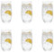 Dartington Crystal Six Highball, Set of 6 | Highball Glasses | 144mm | 46cl | The Six Collection is a Set of Elegant and Functional Glasses Suitable for Both Everyday use and Special Occasions| Gift