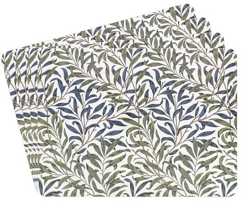 Lesser Pavey - Juego de 4 Bajoplatos de Mesa Individuales con diseños británicos, Manteles Individuales para Todo Tipo de Cocinas