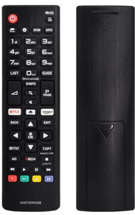 Davilis® Télécommande Universelle pour LG Smart TV LCD QLED LED HDTV 3D 4K Compatible Uniquement avec Tous Les Téléviseurs LG d'origine - Aucune Programmation Requise