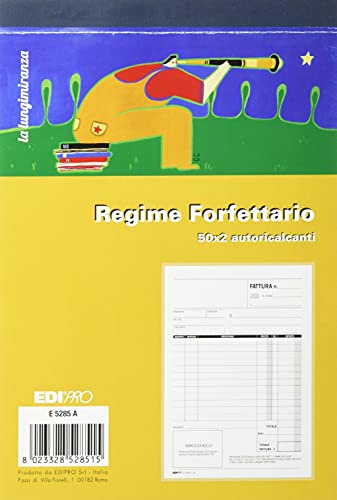 Edipro E5285A - Bloque de facturas (Minimi) y brocas de 50 x 2 autorcalcantes F.To 22 x 14.8