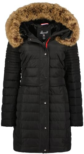Geographical Norway Charlize Lady, Parka de mujer Mujer, Noir,