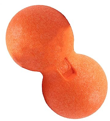 Ipetboom Pelota de Masaje Doble y Movilidad de Epp en Forma de Cacahuete Masajeador de Tejido Profundo para Relajación Muscular en Ejercicios Fitness
