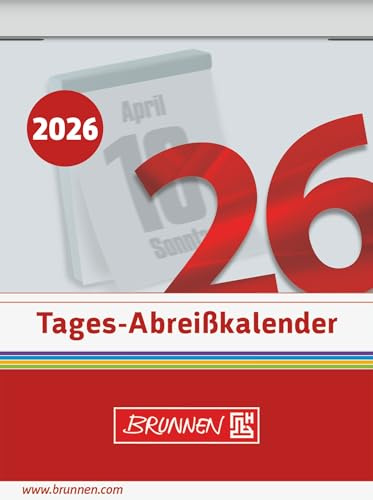 BRUNNEN Abreißkalender '26 Nr. 2 | 53,6×71 mm