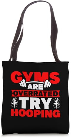 Hula Hoop for Kids Hula Hoop Artist Hula Hooping Fitness Tote Bag