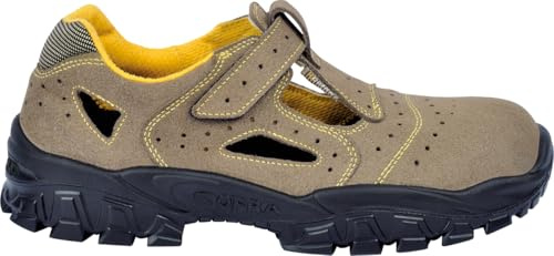 COFRA New Brenta S1 P FO SR 39 Taglia 39 Scarpe Antinfortunistiche Sandalo di Sicurezza con Puntale e Lamina in Acciaio Suola Antiscivolo