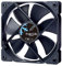 Fractal Design Dynamic X2 GP-12 Computer Fan - Silent Fan - High Airflow – 120x120x25 mm – 1200RPM – FDB-Bearings – Trip Wire - Aerodynamically shaped struts – 12v - Black Edition (Single)