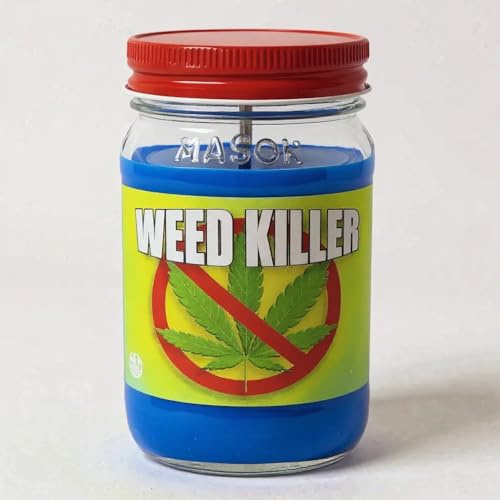 16oz Weed Killer Soy Odor Eliminating Candle (Removes Cannabis Weed Marijuana Smoke Smell) Soy Wax 16oz Candle ~ Made in USA - S&M Candle Factory