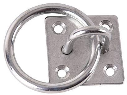 Harlequin Tie Ring Galvanized hanging hay nets horse pony equestrian