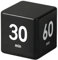 Feilifan Cube Timer, Küchentimer mit Schwerkraftsensor für Zeitmanagement und Countdown-Einstellungen (15-20-30-60 Minuten, Schwarz)