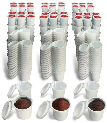 240 iFillCup Fillable K Cups - Ultrafine Filter for Sediment-Free Brew, Universal K Cup Brewer Compatibility, DeepBrew Filter Holds 50% More Coffee for Insanely Rich Brews | Red