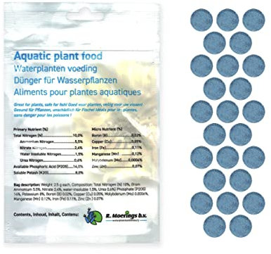 Seerosen und Wasserpflanzen Dünger Winterhart im bunten Mix Teich Pflanzen, Teichpflanzen Seerose Düngertabletten Anzuchtset Teichpflanzen (25)