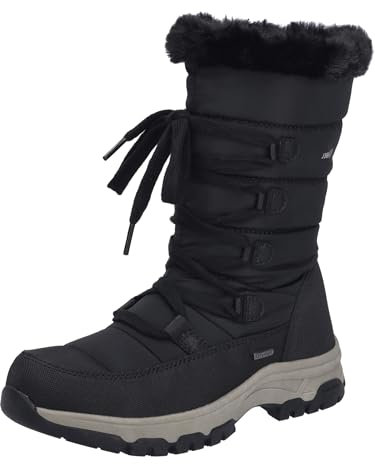 Josef Seibel Damen Winterstiefel Davos 51,Weite G (Normal),Wechselfußbett,wasserdicht,uebergangsstiefel,schwarz,38 EU