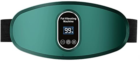 Stomach Massager for Weight Loss - Vibrating Tummy Massager for Flat Belly,Adjustable Levels Wireless Machine Belt Stimulator for Body Exercise Workout Relaxation Sports