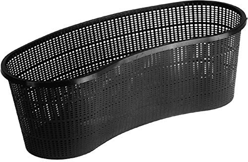 Certikin International Ltd Heissner TZ106-00 Panier de Plantation en Plastique pour Bassin 45 x 18 x 15 cm Noir