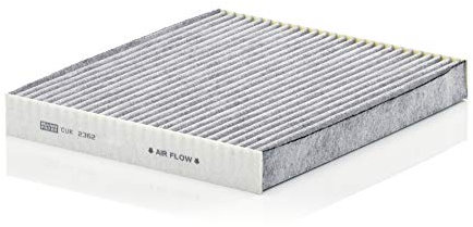 MANN-FILTER CUK 2362 Innenraumfilter/Kabinenluftfilter - Pollenfilter mit Aktivkohle - für Pkw + Transporter