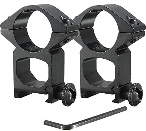 YONCONO Colliers Montage Lunette De Viseé Chasse Tir Tactique 25,4mm pour Rail 21mm