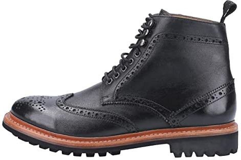 Cotswold Rissington Commando Goodyear Welt Boot Male Black Size 8