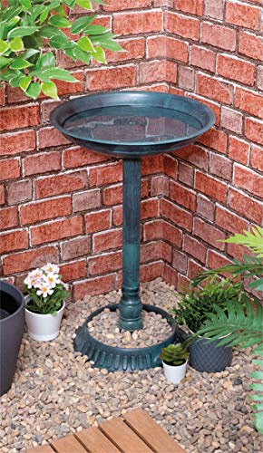 St Helens Home & Garden Ornamental Pedestal Bird Bath