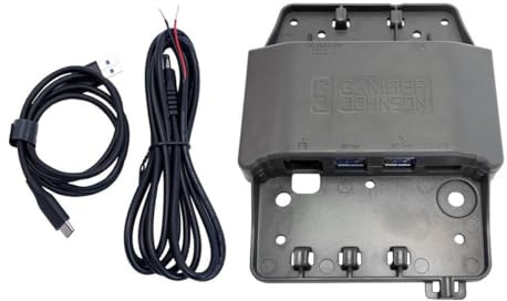 Gamber-Johnson - 7160-1393-02 - Hub USB robuste Gamber-Johnson avec fil nu et câble de données USB-A - pour Smartphone - Robuste - 4K - 3840 x 2160 - 4 x USB 3.0 - USB Type-C - 1 x ports RJ-45 -