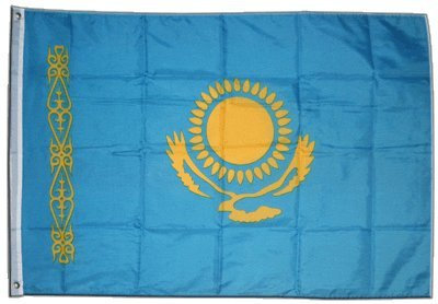 Flagge Kasachstan - 60 x 90 cm