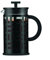 Bodum Cafetière à Piston, 1.0 l, Acier laqué Eileen Kaffeemaschine, 8 Tassen, 1,0 l, 963.9 g, schwarz, Edelstahl, 1 Litre