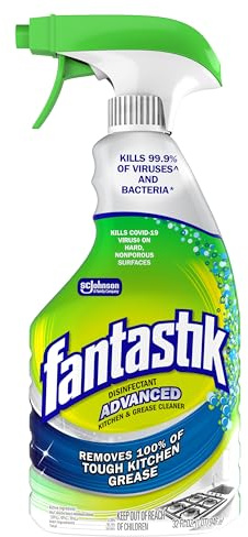 Scrubbing Bubbles Max Limpiador de grasa, cocina, 32 onzas líquidas