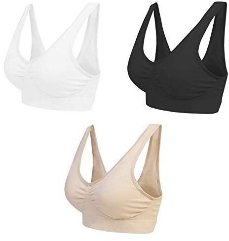 Boolavard® TM Kvinnors sömlösa bh fri beskär topp väst ny sport bh bandeau komfort komfort